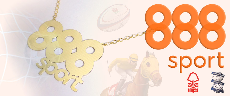 888 sport branded necklace handmade